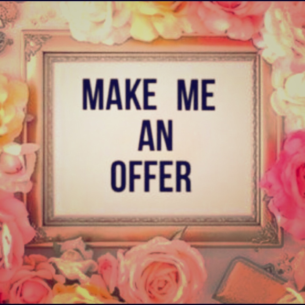 Reasonable offers accepted on everything